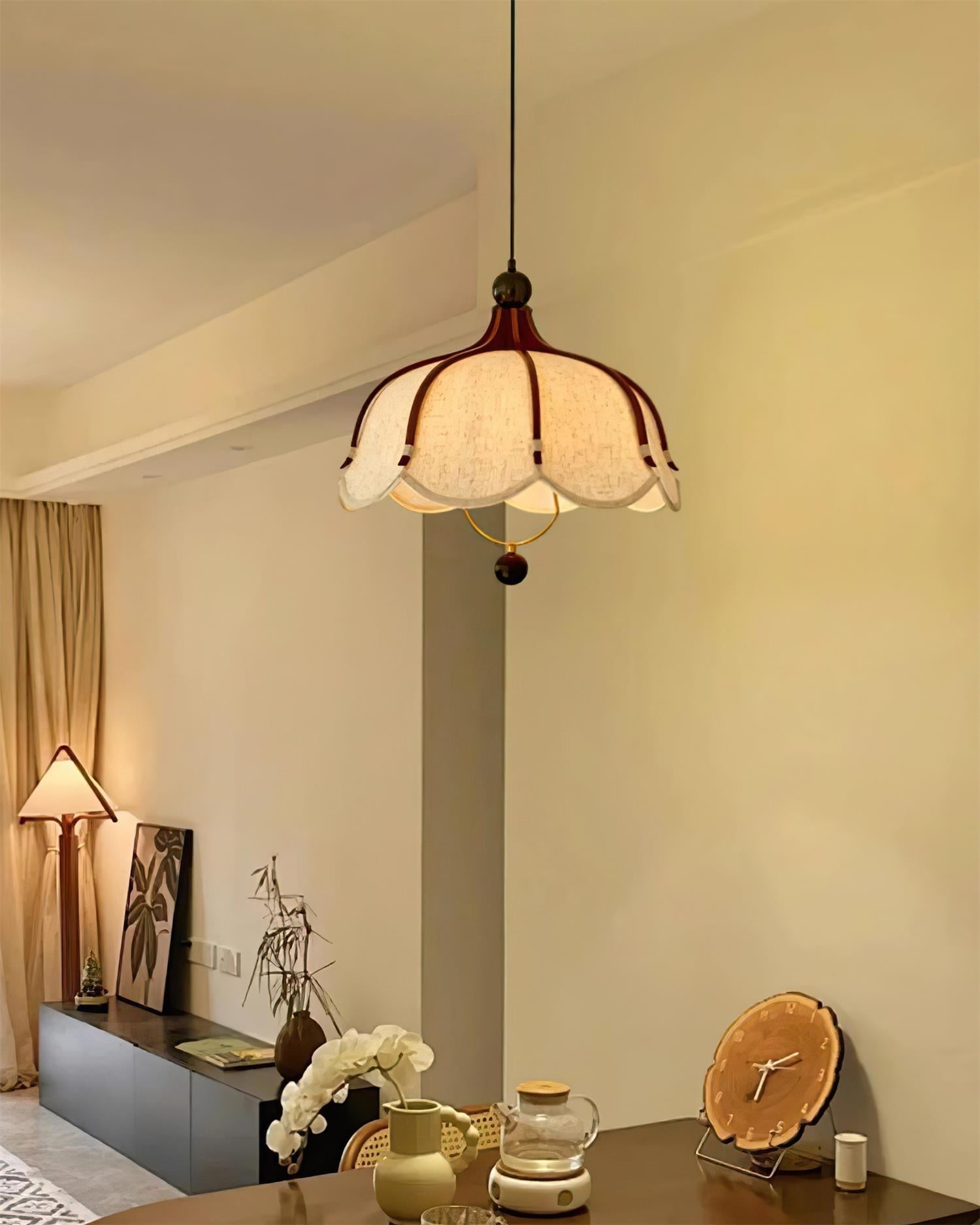 Feyno Vintage Fabric Pendant Light - Letslighting