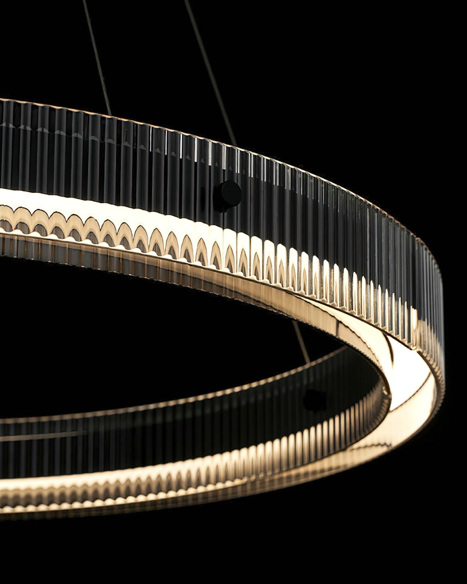 Merope Chandelier - Blowlighting