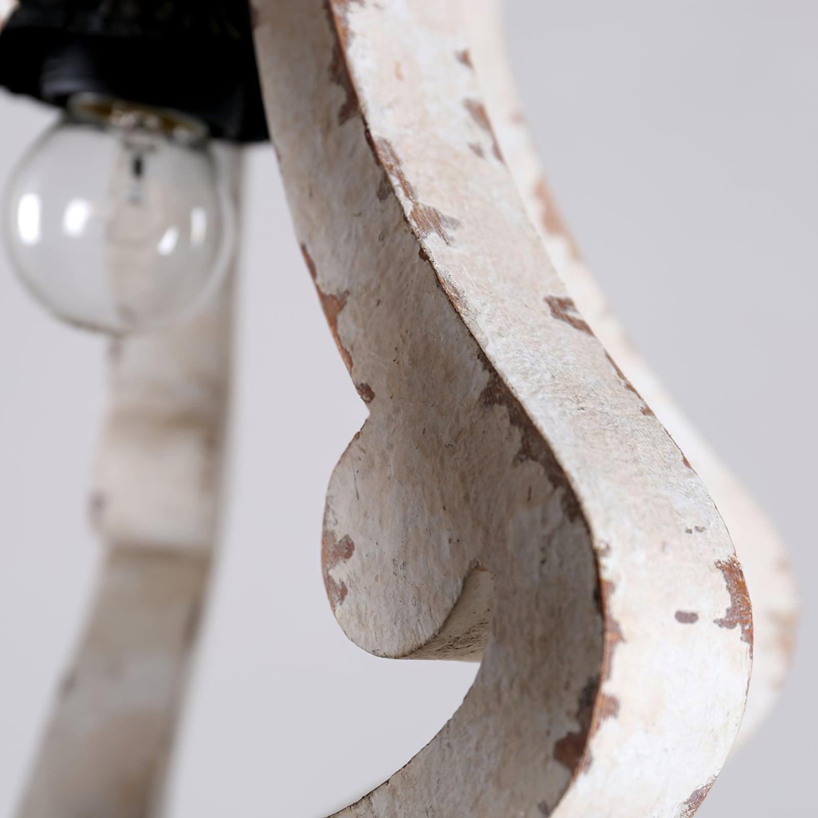 Omar Vintage Holz Pendelleuchte-Letslighting