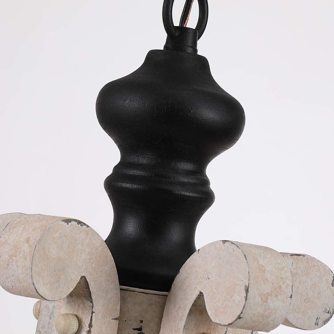 Omar Vintage Holz Pendelleuchte-Letslighting
