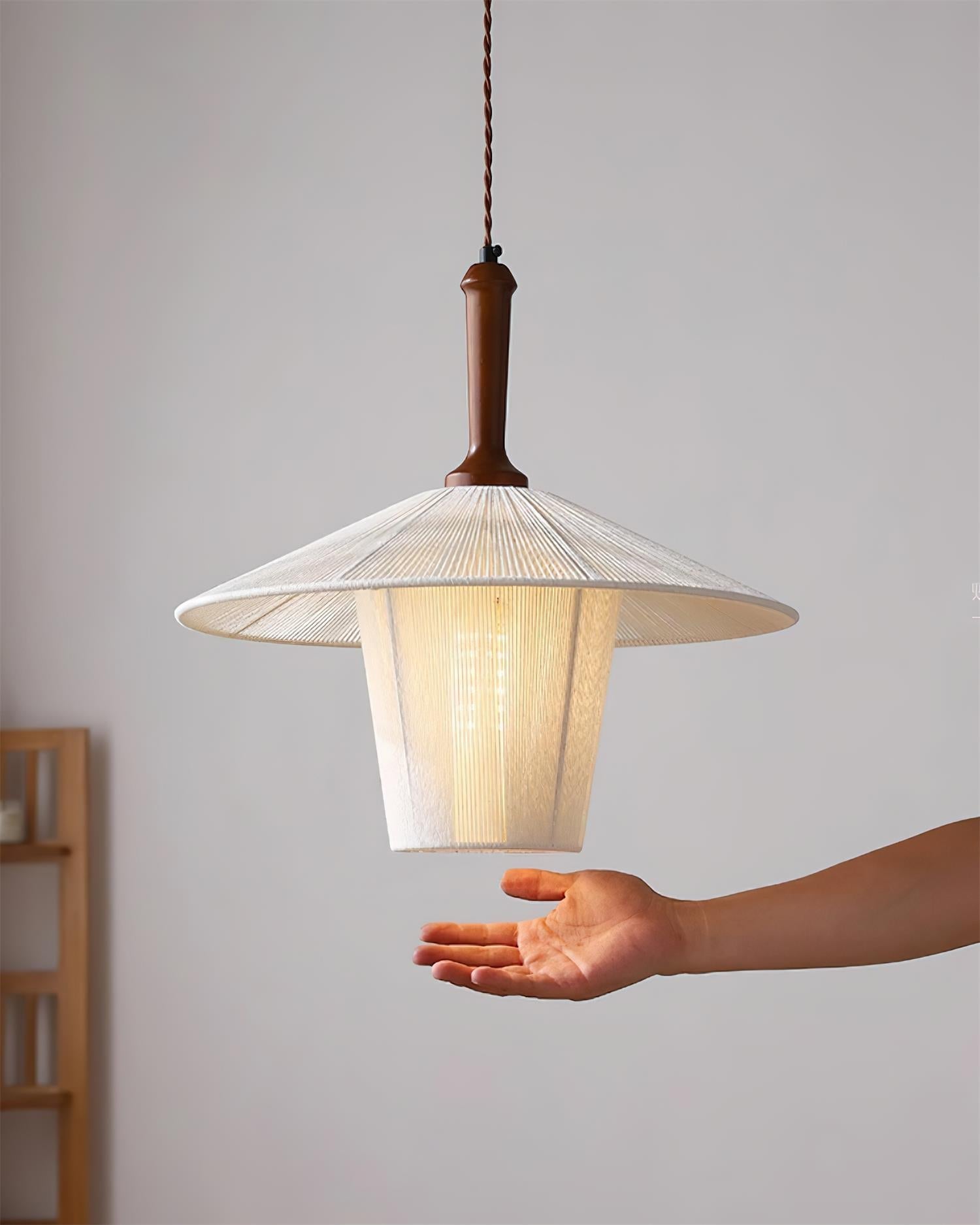 Calira Pendelleuchte Handgeflochten Modern-Letslighting