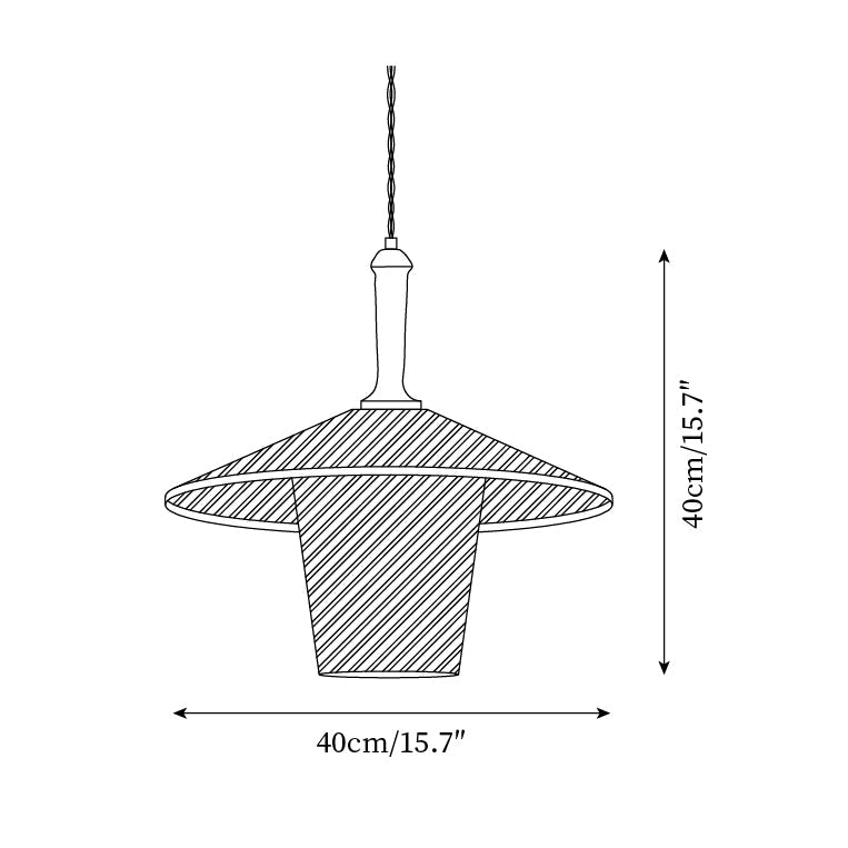 Calira Pendelleuchte Handgeflochten Modern-Letslighting