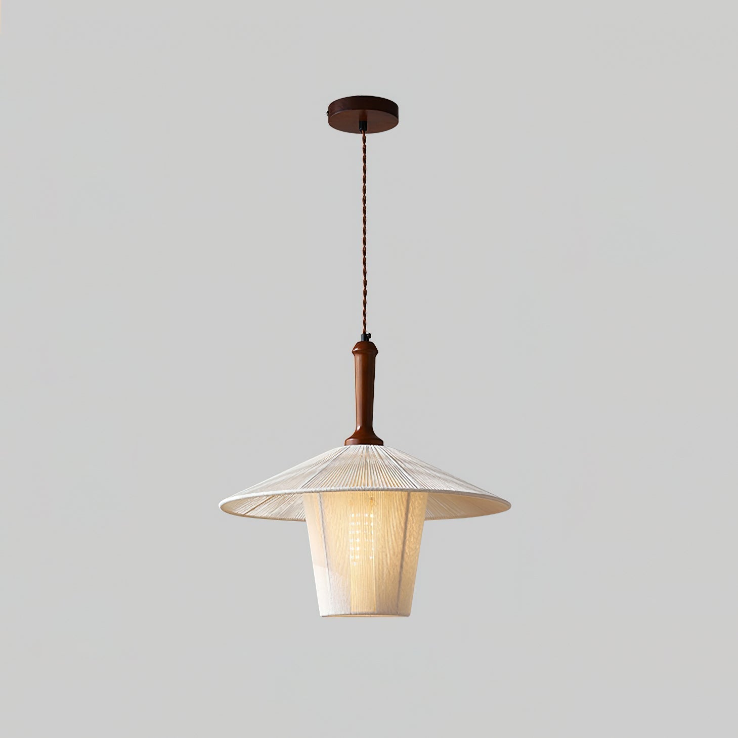 Calira Pendelleuchte Handgeflochten Modern-Letslighting