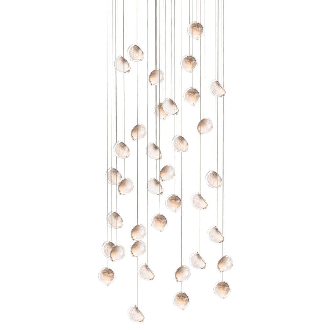 Kronleuchter Netz Glas Kugeln Cluster Metall Rahmen Modern Minimalistisch-Letslighting