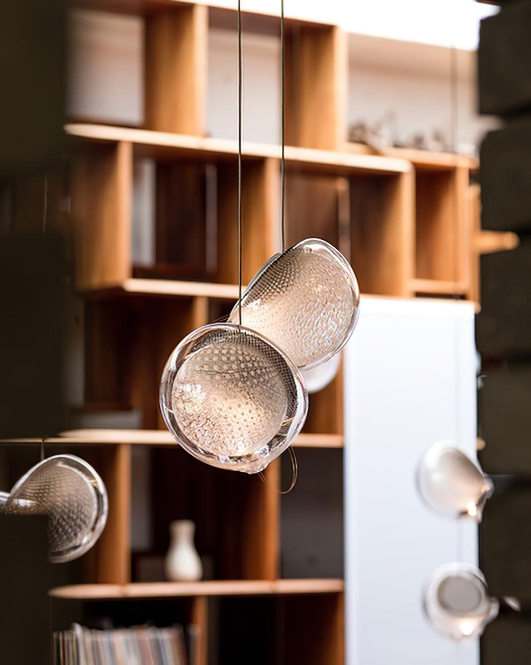 Kronleuchter Netz Glas Kugeln Cluster Metall Rahmen Modern Minimalistisch-Letslighting