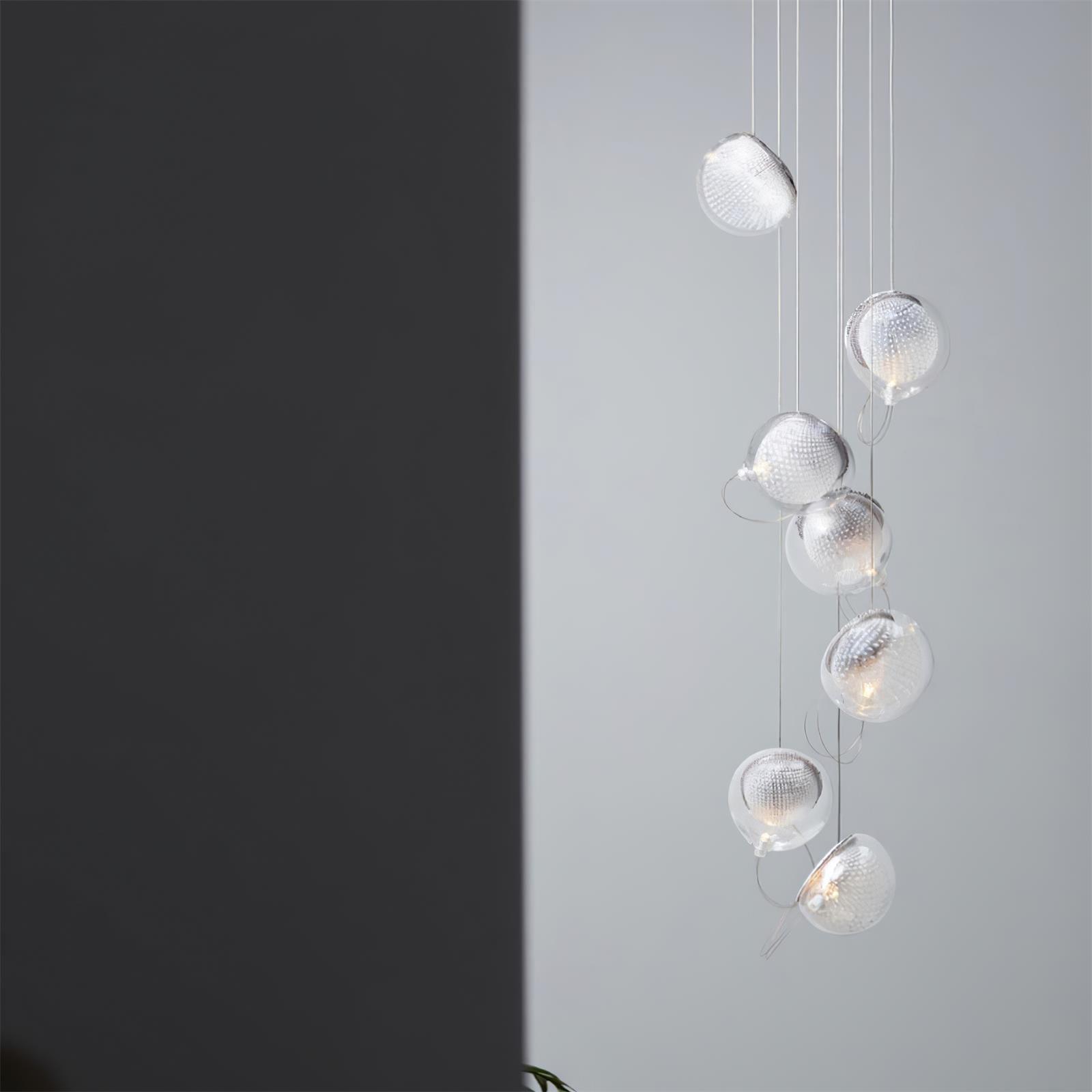 Kronleuchter Netz Glas Kugeln Cluster Metall Rahmen Modern Minimalistisch-Letslighting