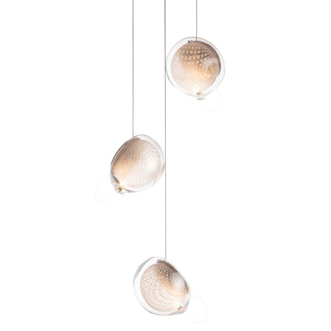 Kronleuchter Netz Glas Kugeln Cluster Metall Rahmen Modern Minimalistisch-Letslighting