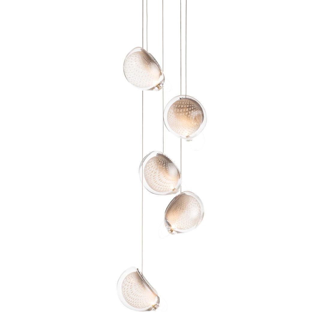 Kronleuchter Netz Glas Kugeln Cluster Metall Rahmen Modern Minimalistisch-Letslighting