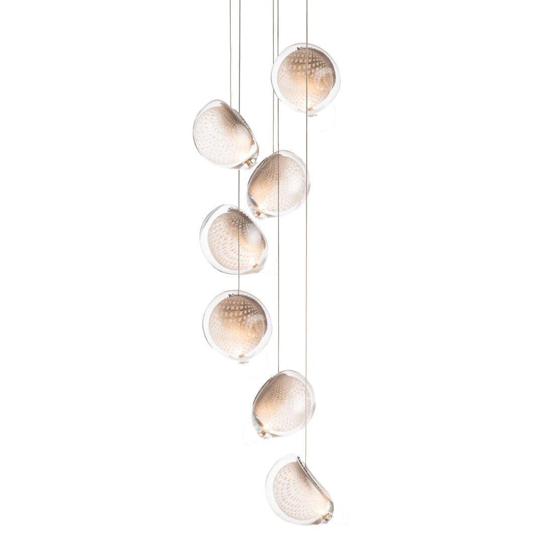 Kronleuchter Netz Glas Kugeln Cluster Metall Rahmen Modern Minimalistisch-Letslighting