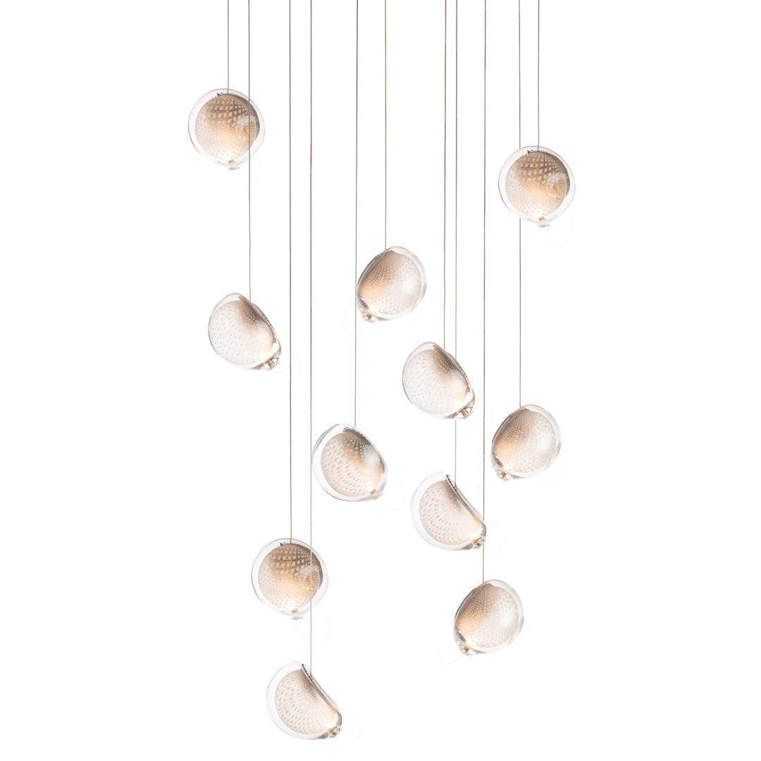 Kronleuchter Netz Glas Kugeln Cluster Metall Rahmen Modern Minimalistisch-Letslighting