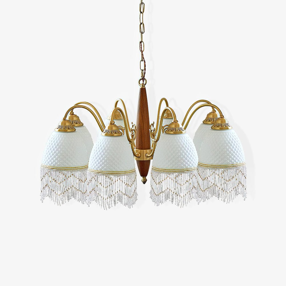 Aurora Kronleuchter Quaste Glas Vintage-Letslighting