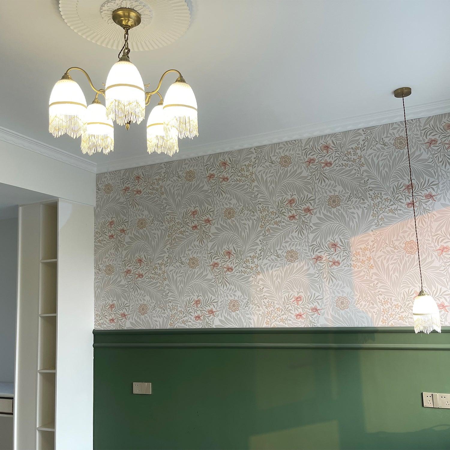 Aurora Kronleuchter Quaste Glas Vintage-Letslighting