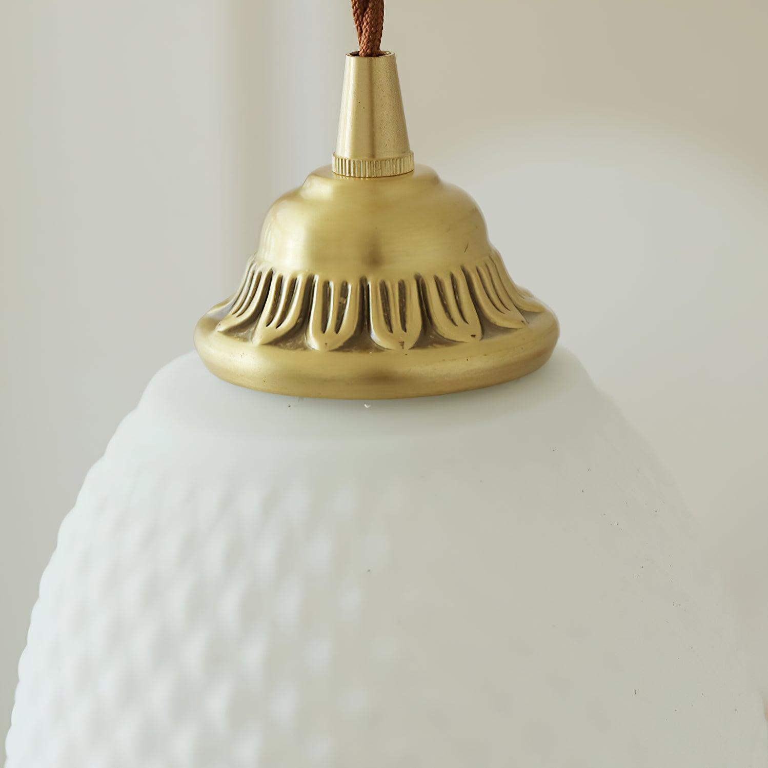 Mesh Quasten-Pendelleuchte aus Glas-Letslighting