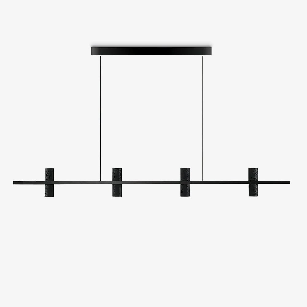 Aurora Minimalistische Parallel-Pendelleuchte aus Stein-Letslighting