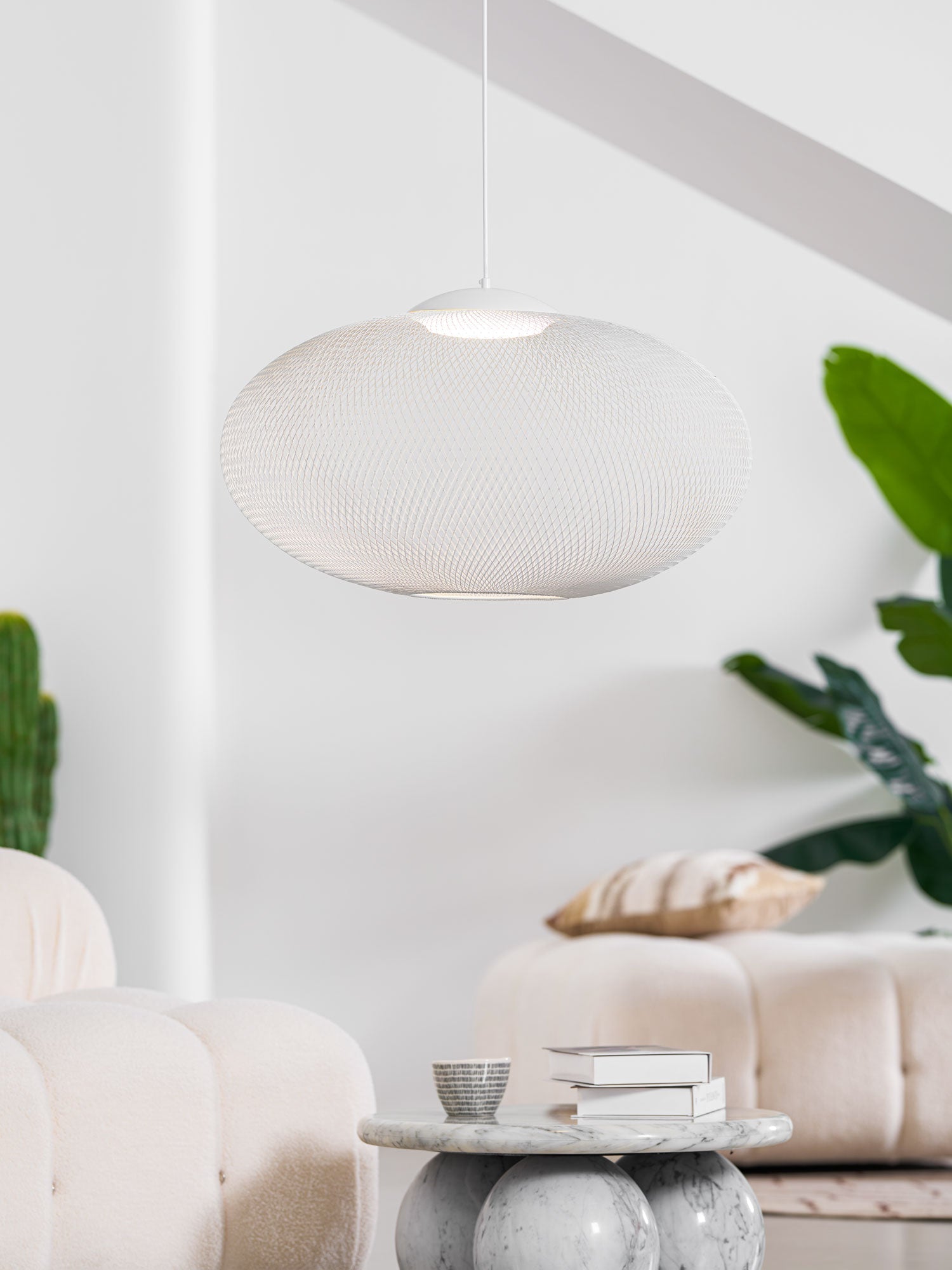 Lustra Pendelleuchte lic Netz Schwarz-Letslighting
