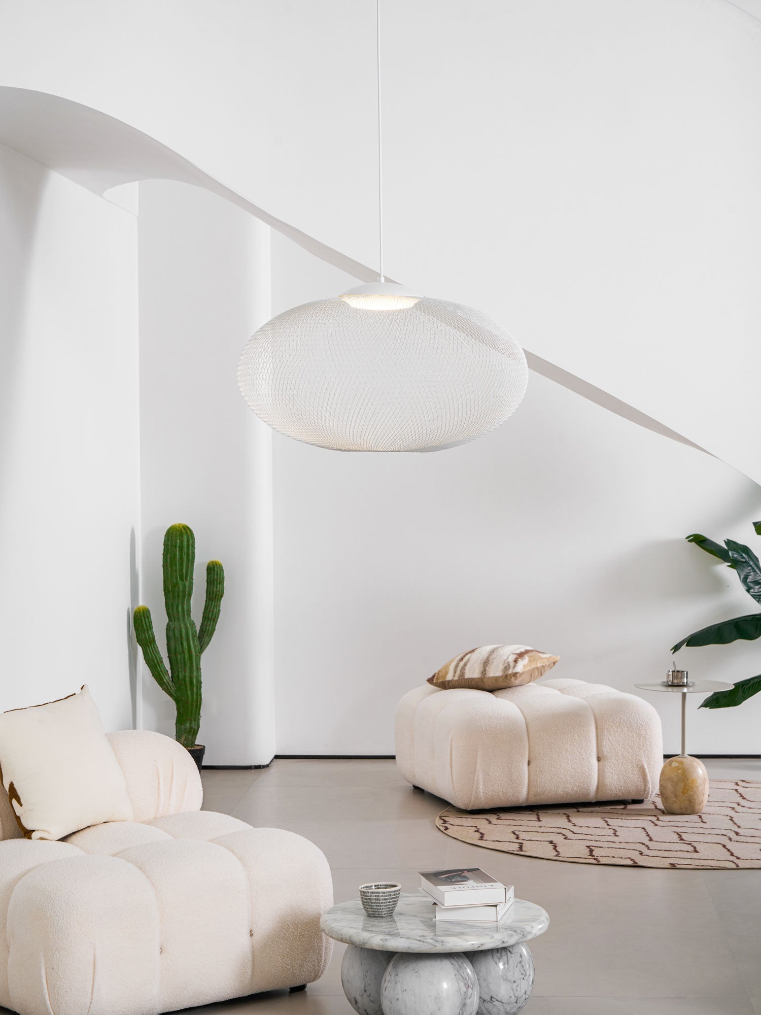 Lustra Pendelleuchte lic Netz Schwarz-Letslighting
