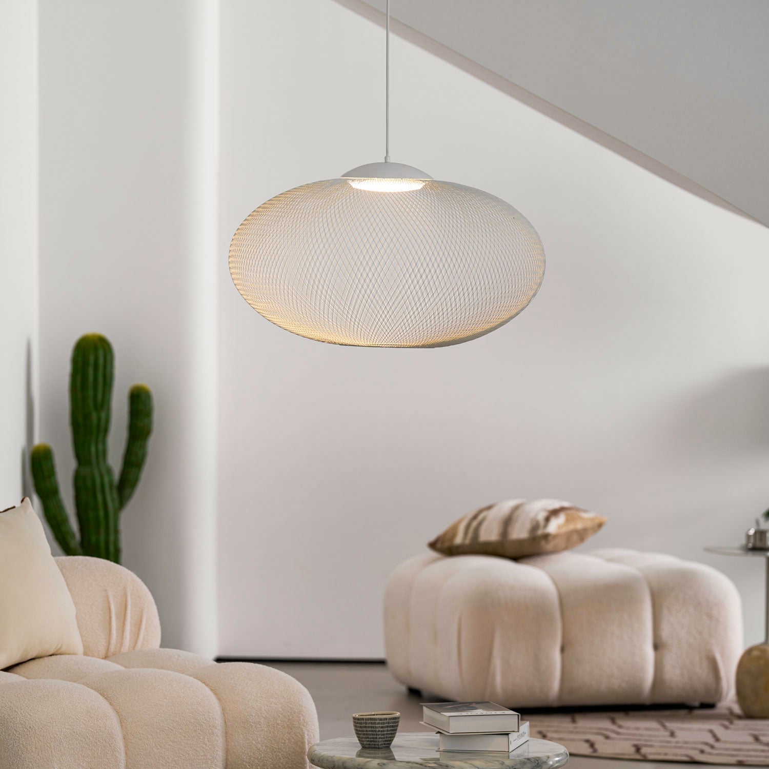 Lustra Pendelleuchte lic Netz Schwarz-Letslighting