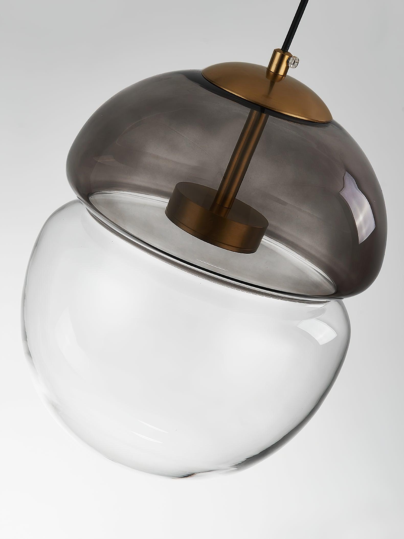 Aged Moderne Minimalistische Pendelleuchte aus Kuppelförmigem Glas-Letslighting