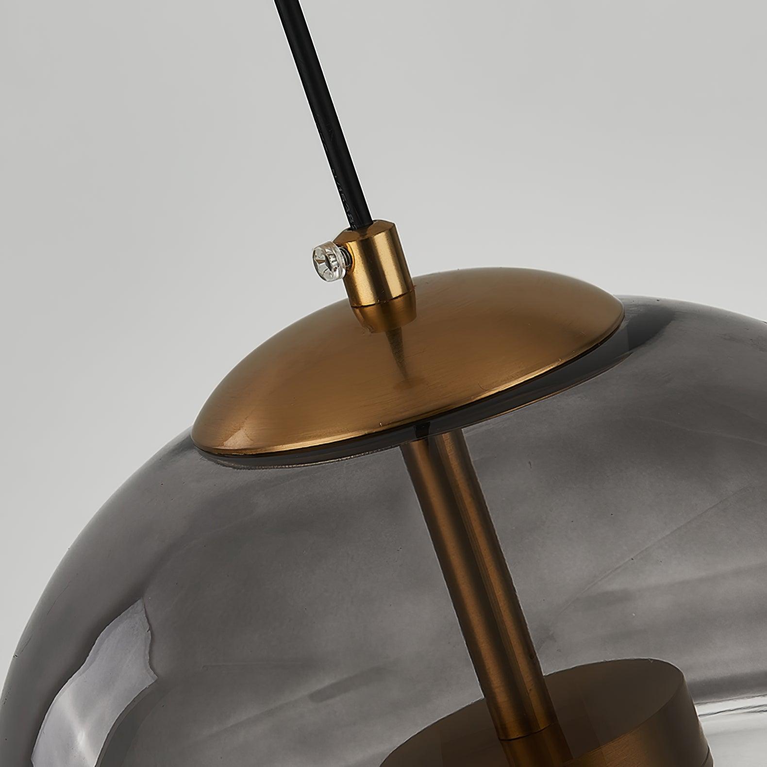 Aged Moderne Minimalistische Pendelleuchte aus Kuppelförmigem Glas-Letslighting