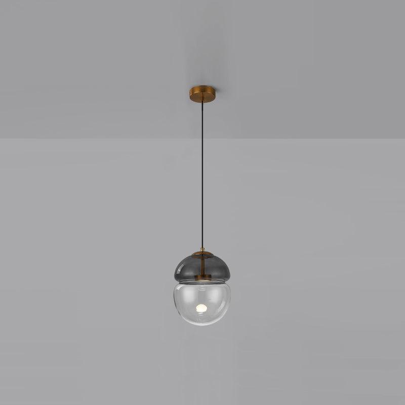 Aged Moderne Minimalistische Pendelleuchte aus Kuppelförmigem Glas-Letslighting