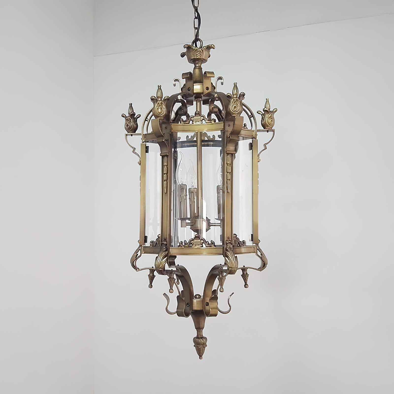 Ardorion Vintage Luxus Glas-Laternen-Kronleuchter-Letslighting