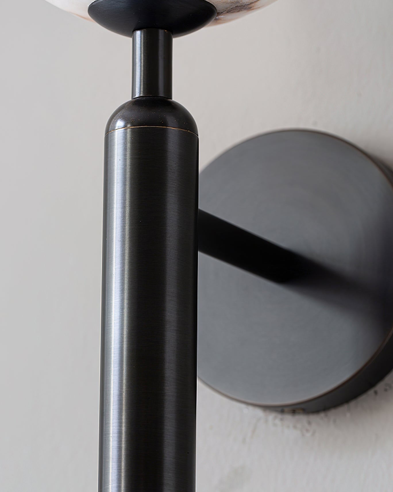 Orlaeila Modern Minimalist Brass Alabaster Wall Lamp - Letslighting