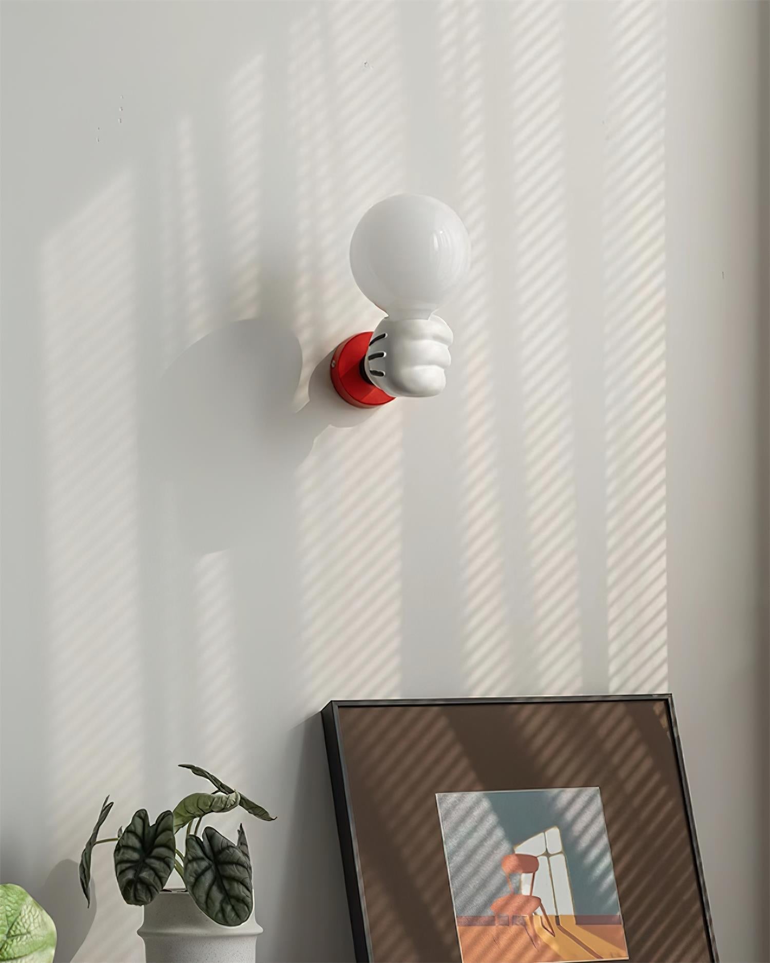 Wandleuchte Stoff Schirm Modern Klassisch Gold Walnuss Wandleuchte Schlafzimmer-Letslighting