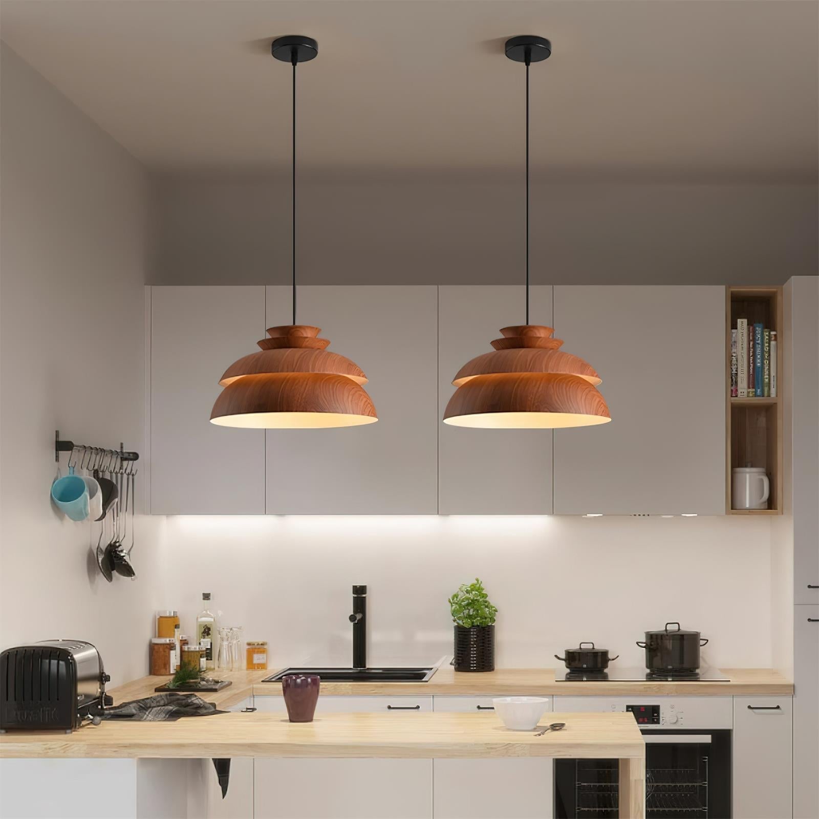 Pendelleuchte Geschichtete Kuppel Modern Minimalistisch-Letslighting