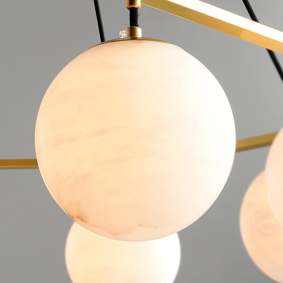 Lunara Alabaster Chandelier - Neutralighting