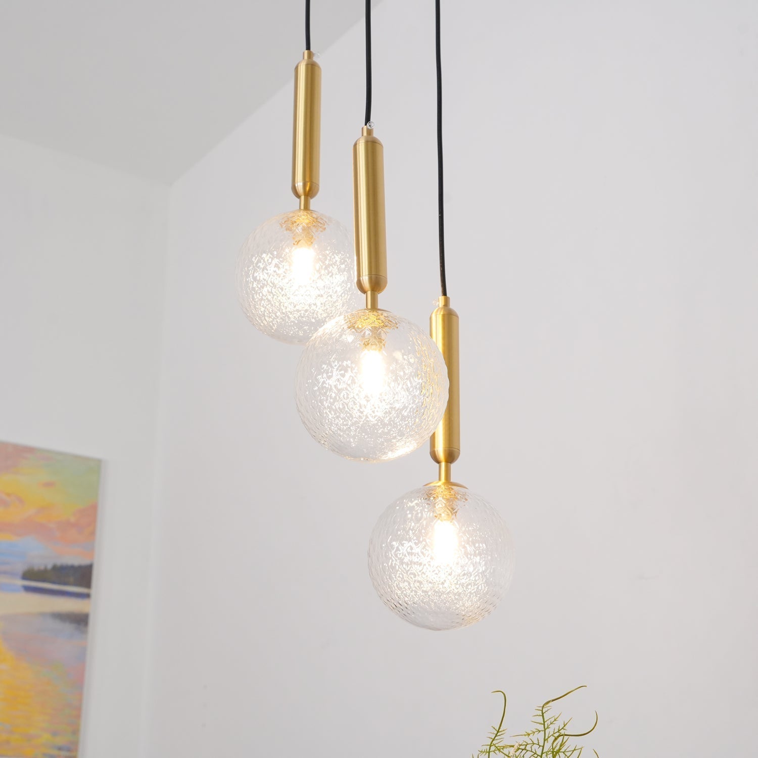 Velain Messing Industrielle Pendelleuchte-Letslighting