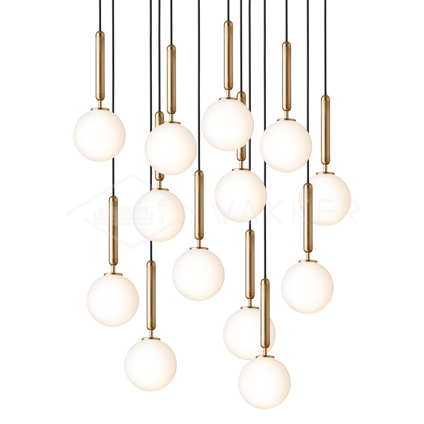 Velain Messing Industrielle Pendelleuchte-Letslighting