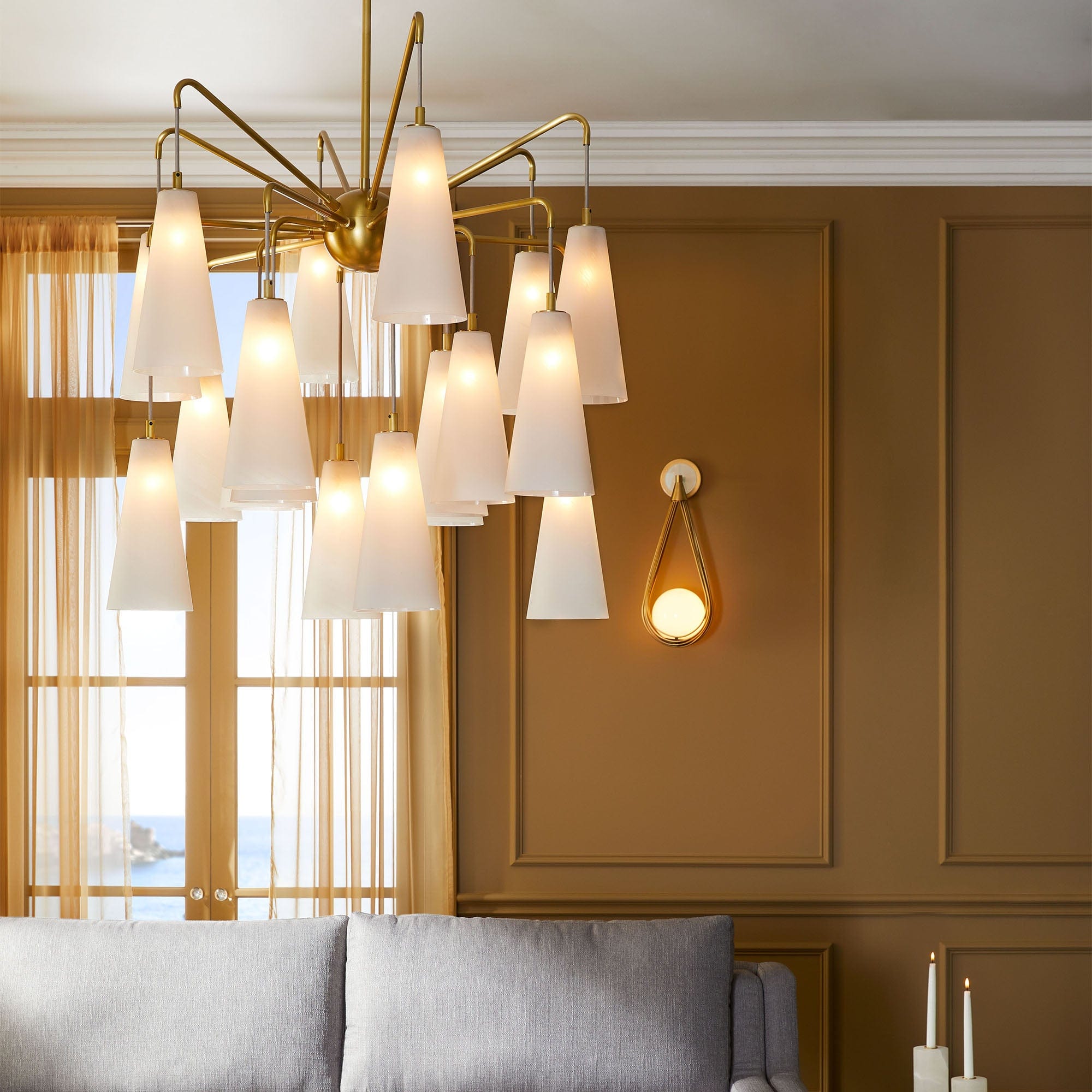 Avtheira Postmoderner Luxus-Glas-Kronleuchter-Letslighting