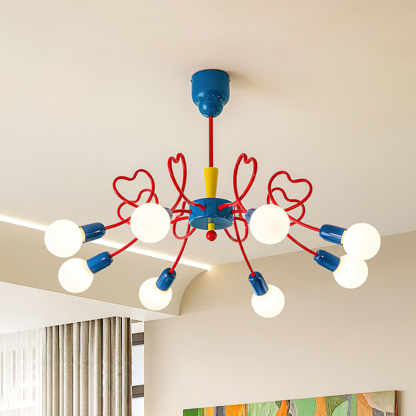 Parker Moderner Kronleuchter aus Metall-Letslighting
