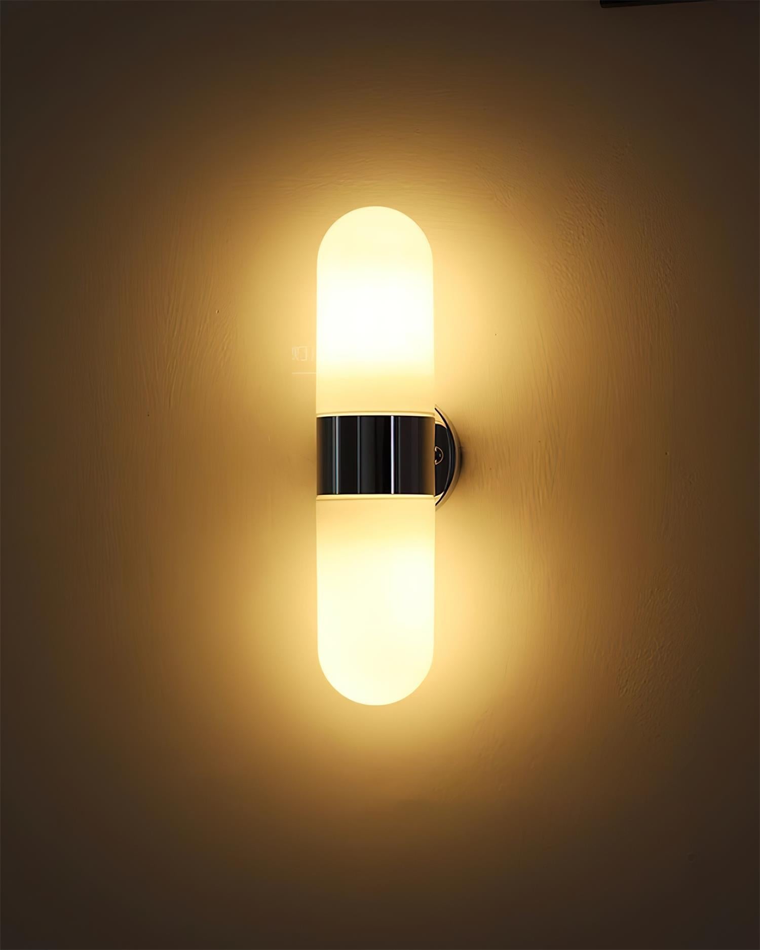 Wandleuchte Metall Glas Modern Minimalistisch Vertikal Wandleuchte Schlafzimmer-Letslighting