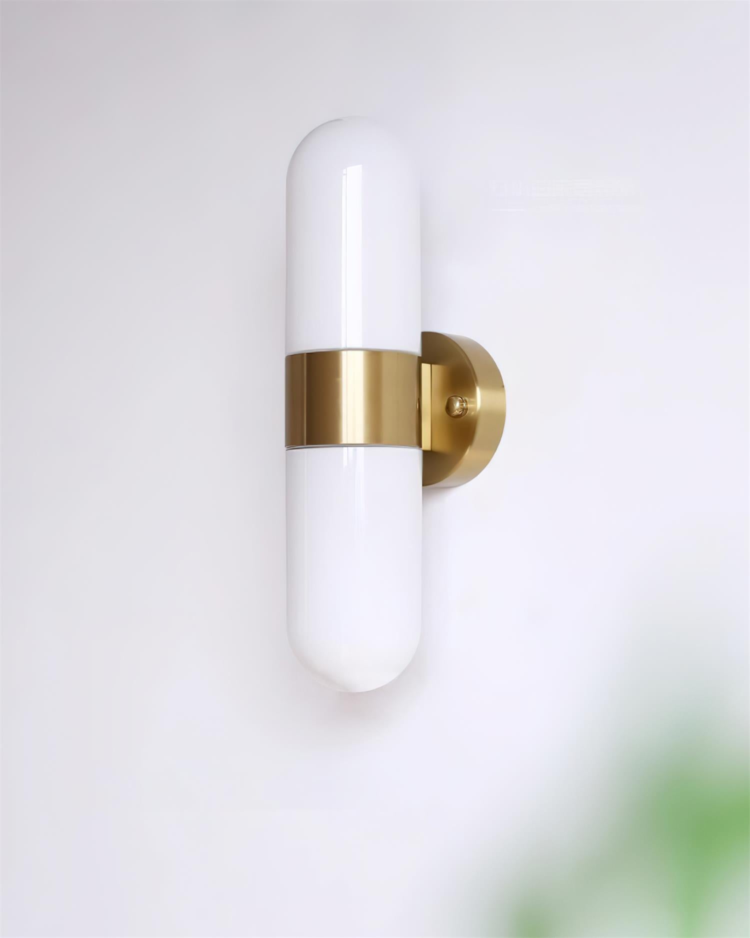 Wandleuchte Metall Glas Modern Minimalistisch Vertikal Wandleuchte Schlafzimmer-Letslighting