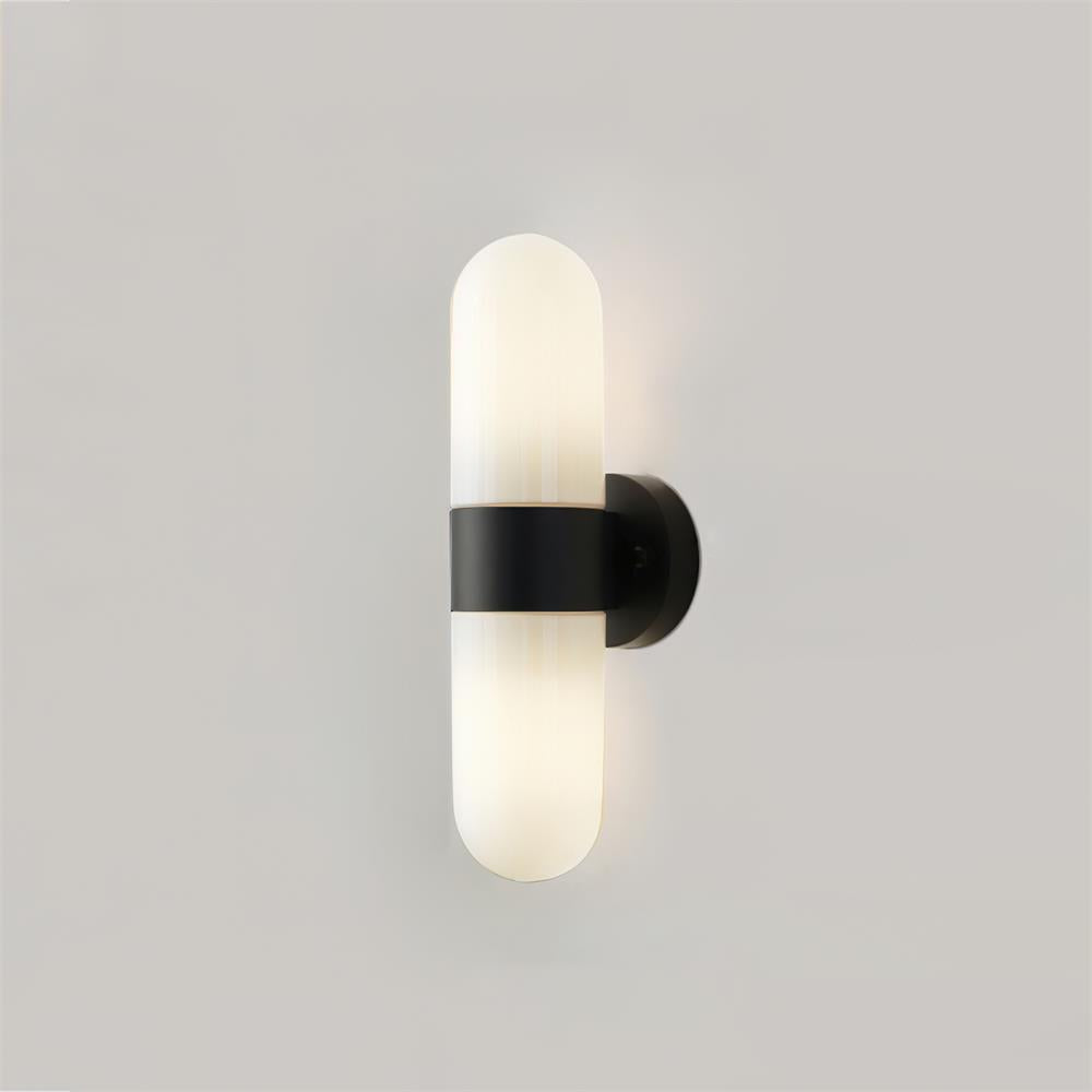 Wandleuchte Metall Glas Modern Minimalistisch Vertikal Wandleuchte Schlafzimmer-Letslighting