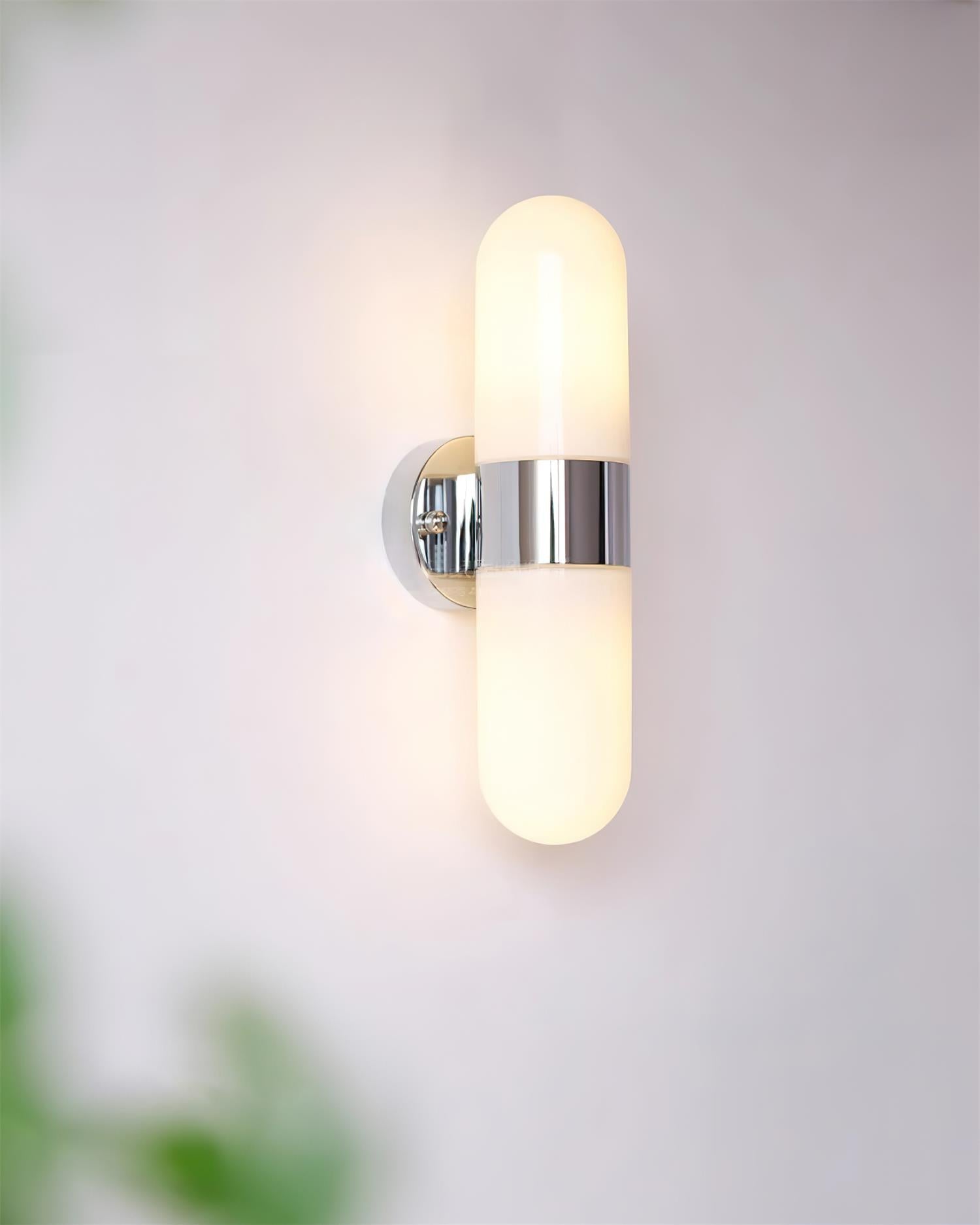 Wandleuchte Metall Glas Modern Minimalistisch Vertikal Wandleuchte Schlafzimmer-Letslighting