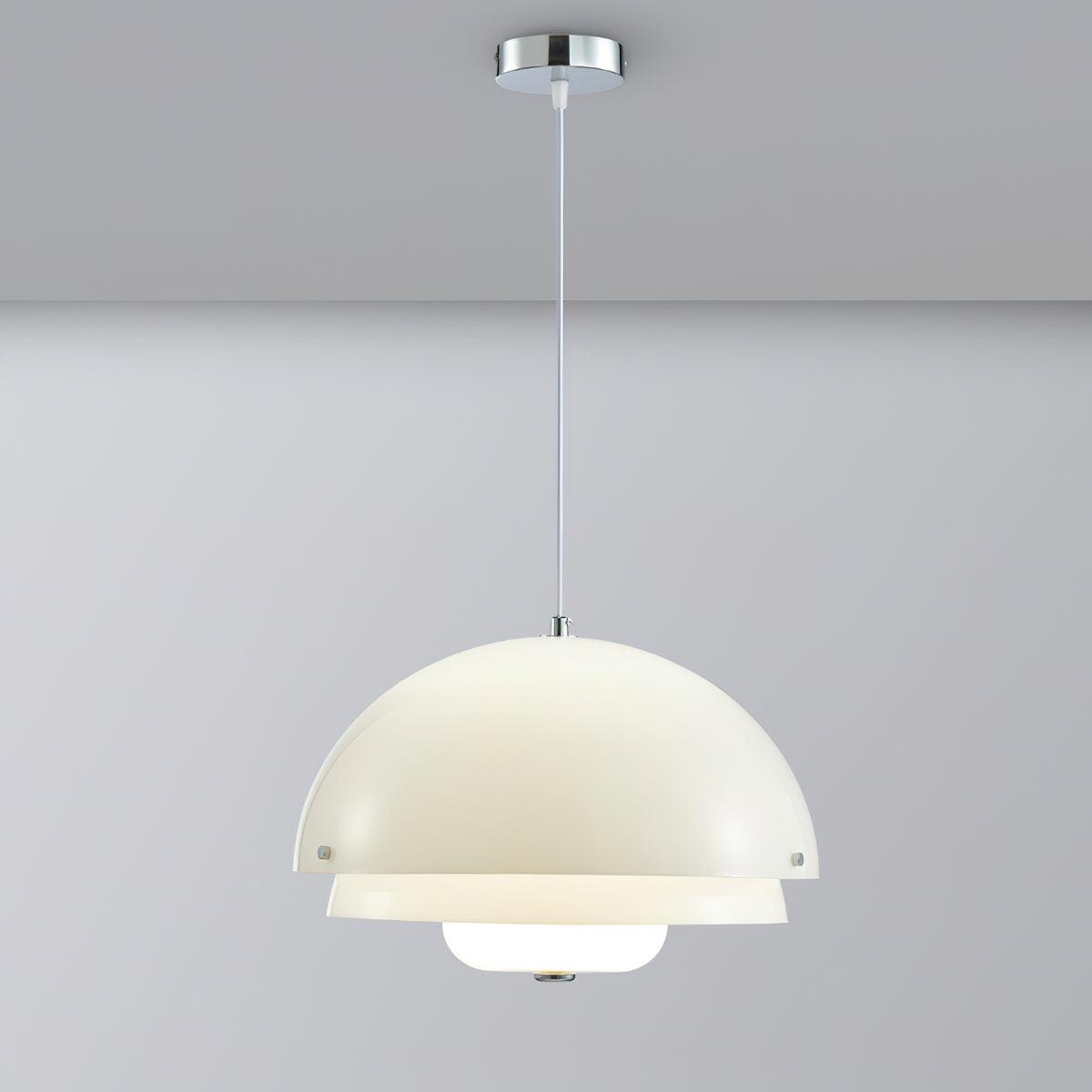 Cuthean Einzigartige Milchweiß-Glas-Anhängerlampe-Letslighting