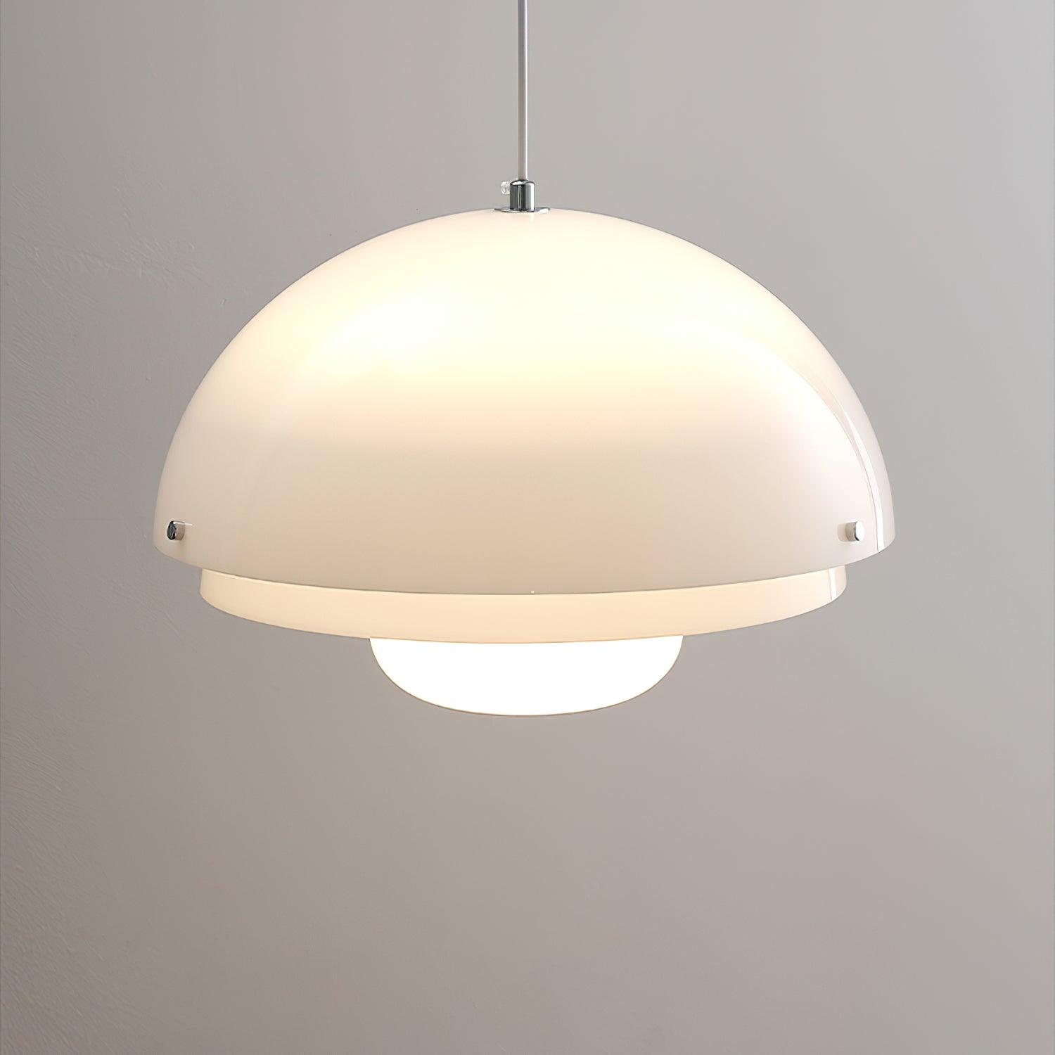 Cuthean Einzigartige Milchweiß-Glas-Anhängerlampe-Letslighting