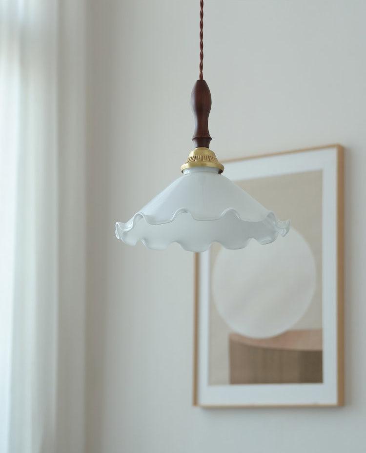 Floria Milchig Blume Pendelleuchte Leuchte-Letslighting