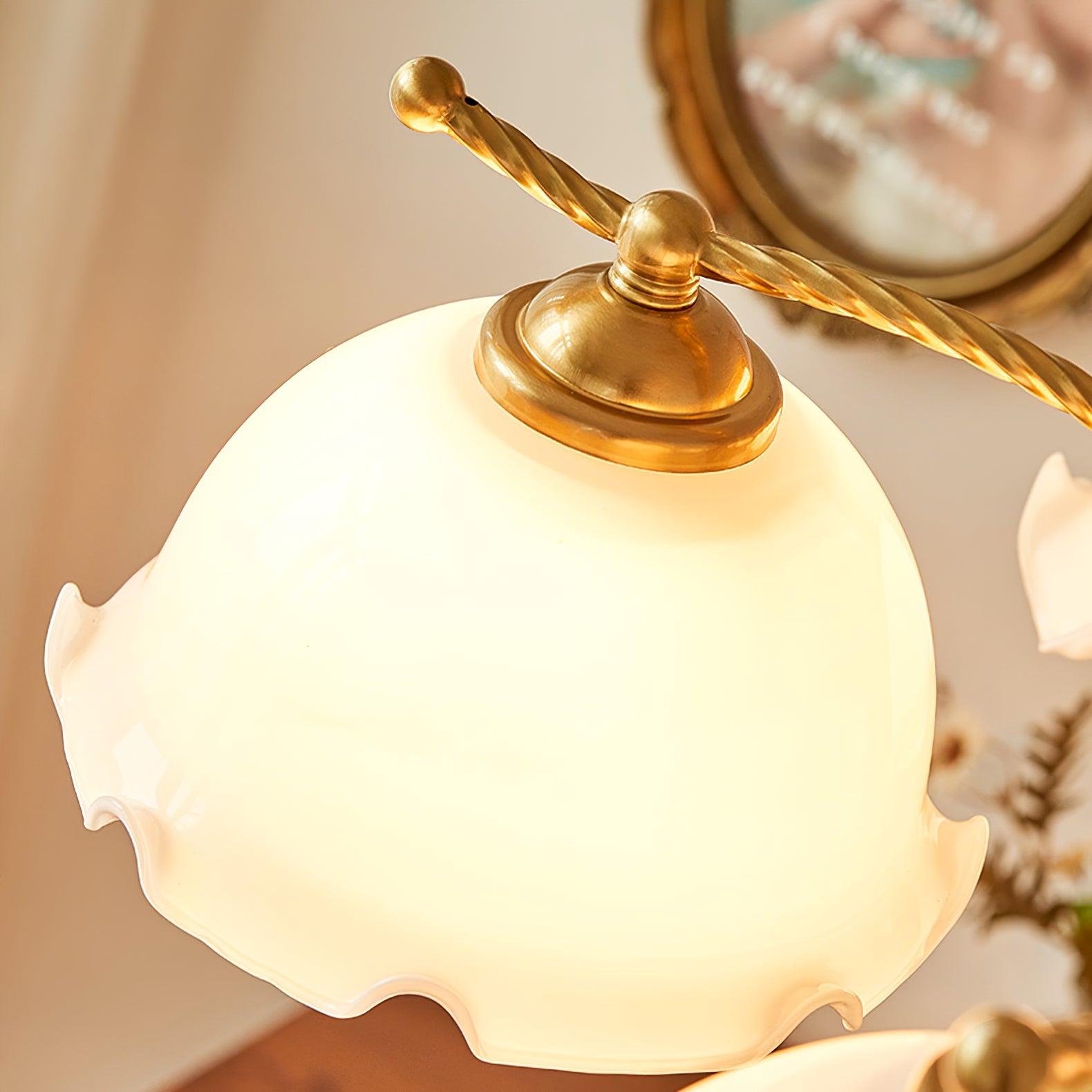 Daisy Eleganter Vintage-Glas-Kronleuchter-Letslighting
