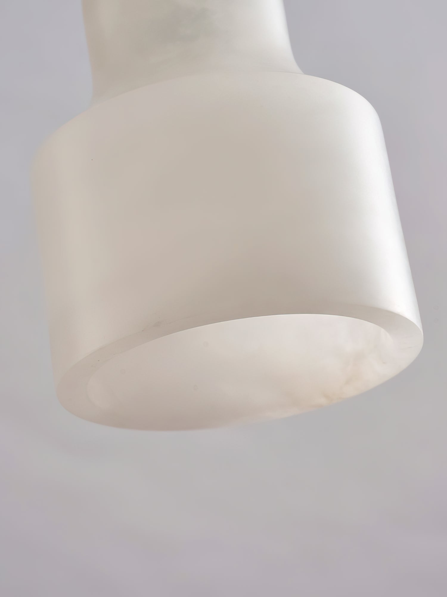 Syphae Modern Minimalist Brass Alabaster Pendnat Light - Letslighting
