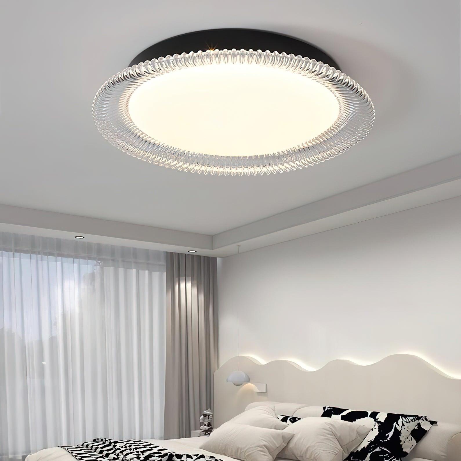 Crystaline Minimalistische Deckenleuchte aus Aluminium-Letslighting