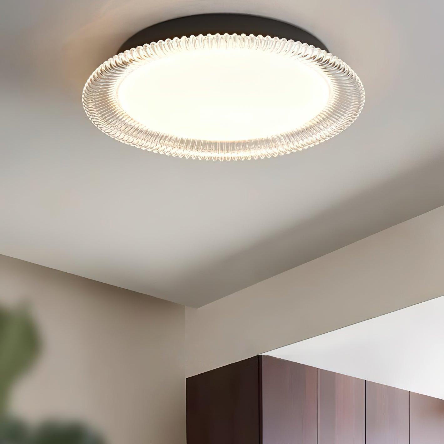 Crystaline Minimalistische Deckenleuchte aus Aluminium-Letslighting