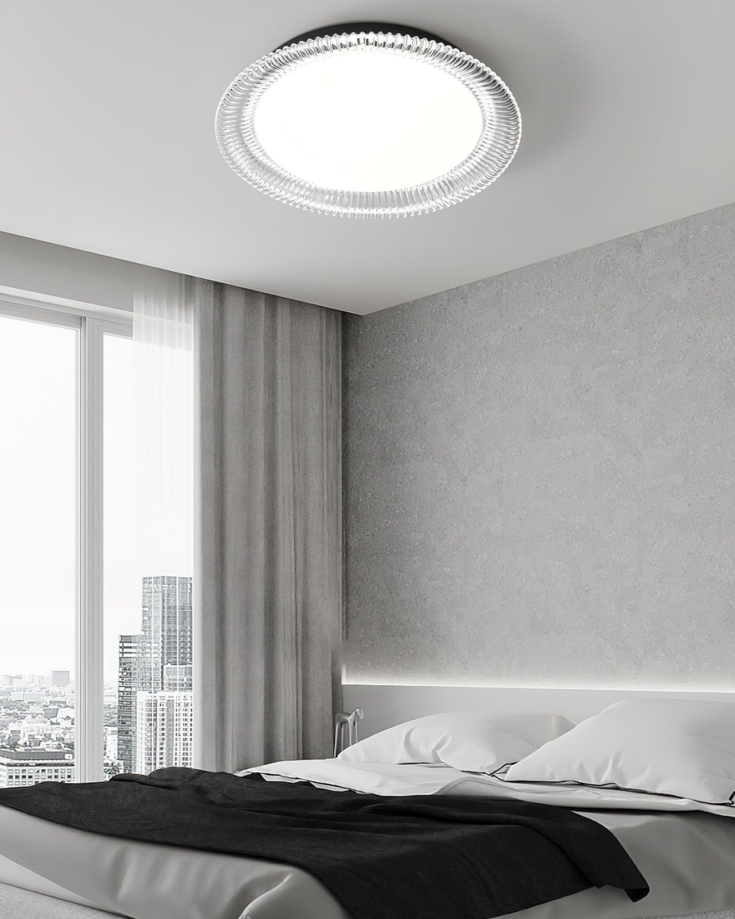 Crystaline Minimalistische Deckenleuchte aus Aluminium-Letslighting