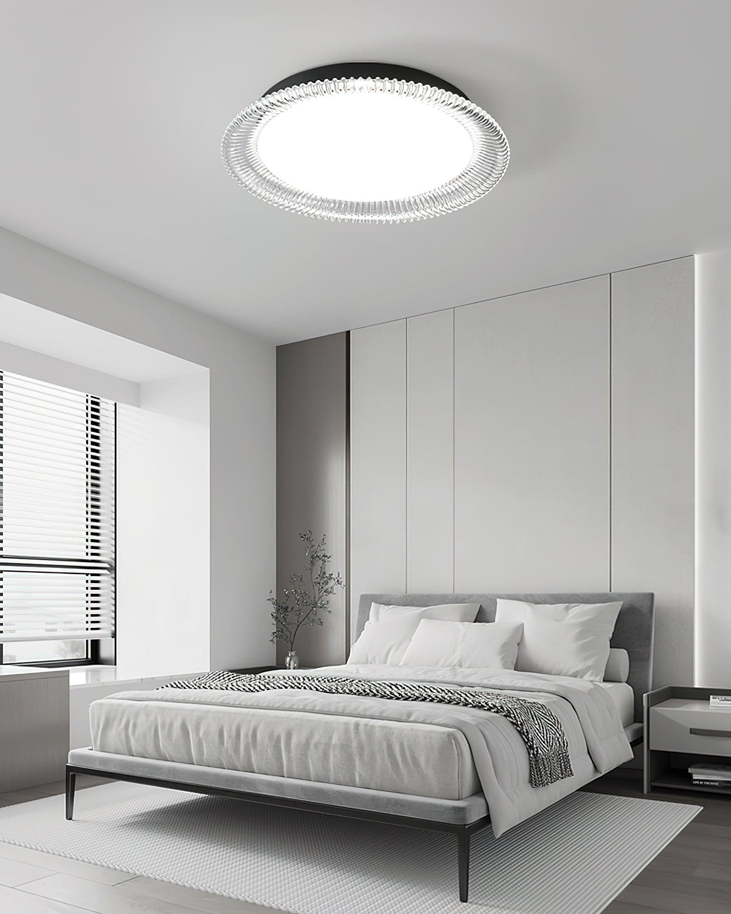 Crystaline Minimalistische Deckenleuchte aus Aluminium-Letslighting
