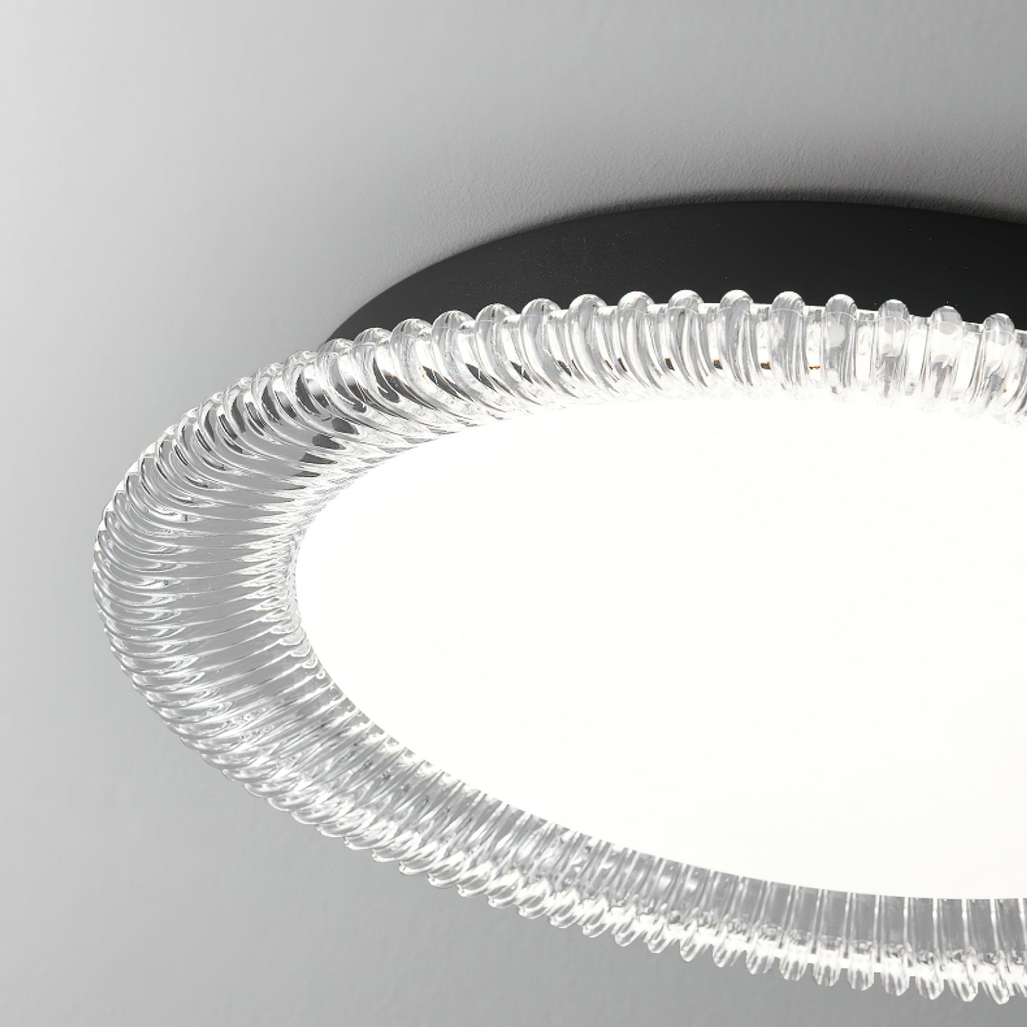 Crystaline Minimalistische Deckenleuchte aus Aluminium-Letslighting