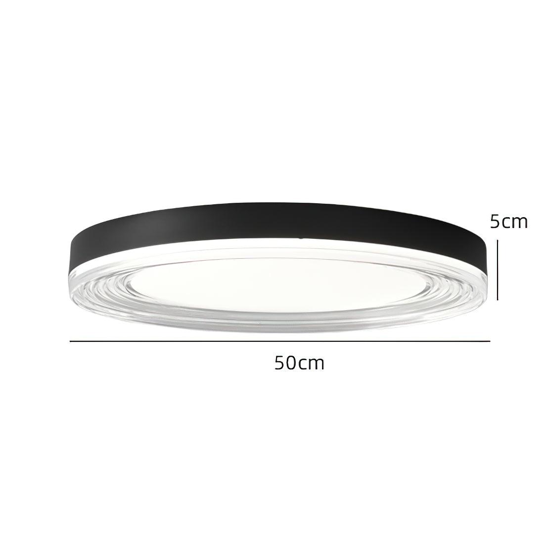 Orbit Minimalistische Deckenleuchte aus Aluminium-Letslighting