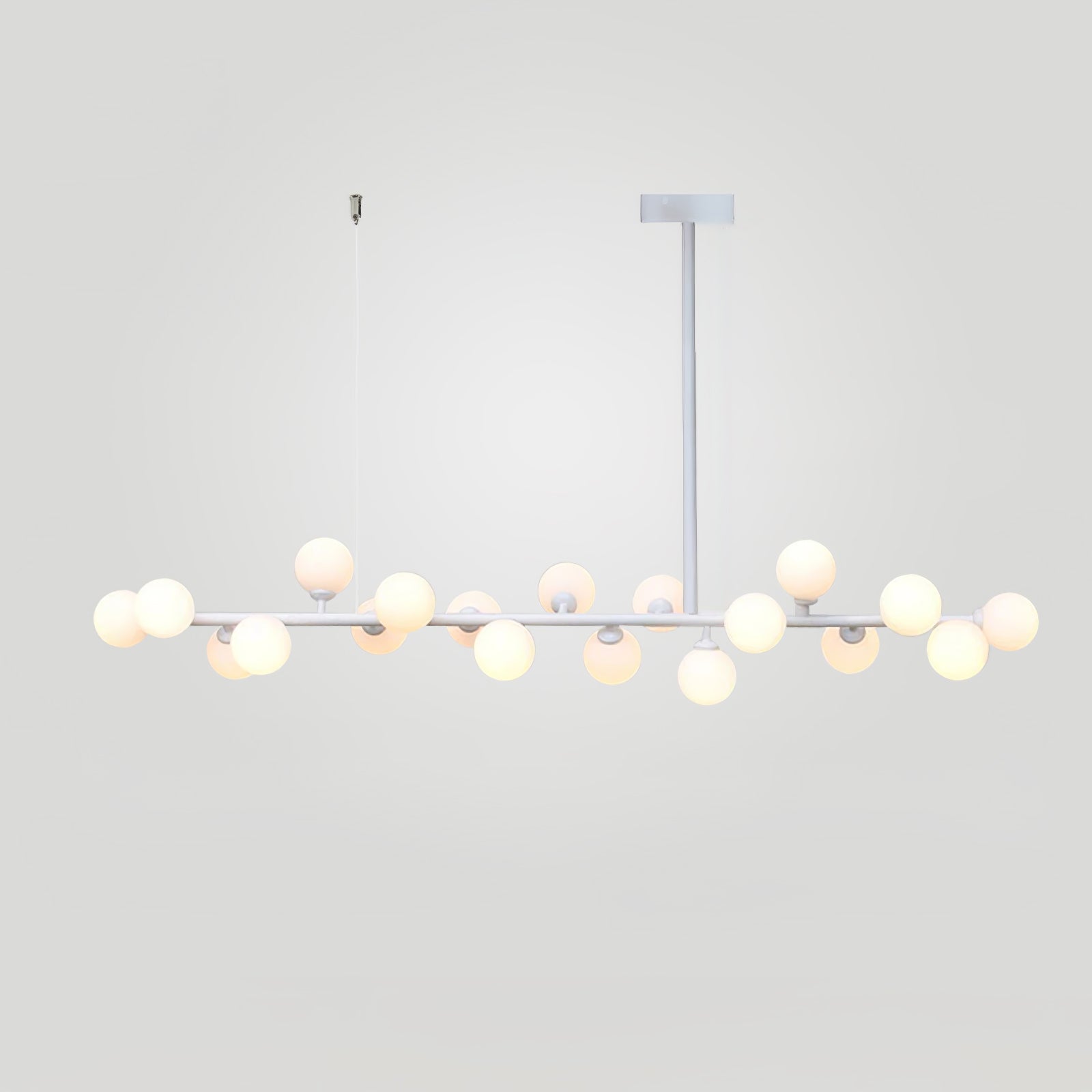 Lumiray Schwarze lineare Kugel-Pendelleuchte-Letslighting