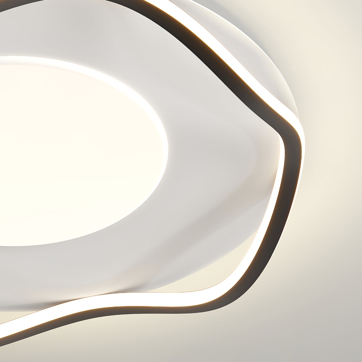 Elvenos Minimalistisch Wolkenform Deckenleuchte-Letslighting